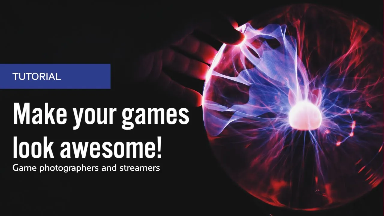 How to make your games look awesome for publishing